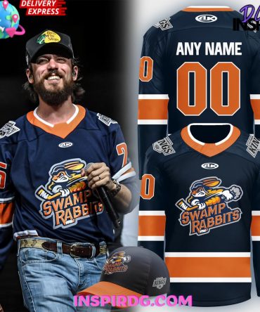 Greenville Swamp Rabbits Chris Janson 2025 Jersey
