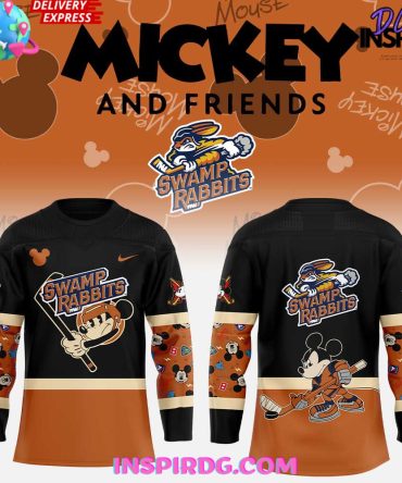 Greenville Swamp Rabbits Mickey & Friends Special Hockey Jersey