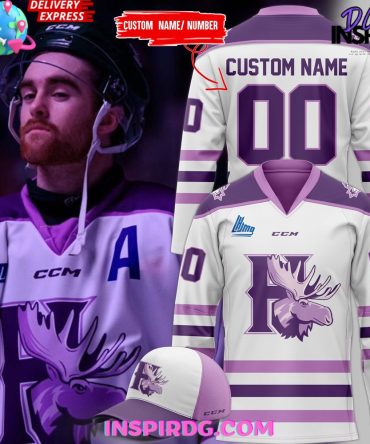 Halifax Mooseheads Fight Cancer 2025 Jersey