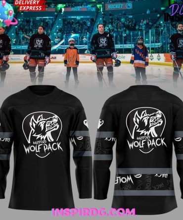 Hartford Wolf Pack Emo Night 2025 Hockey Jersey