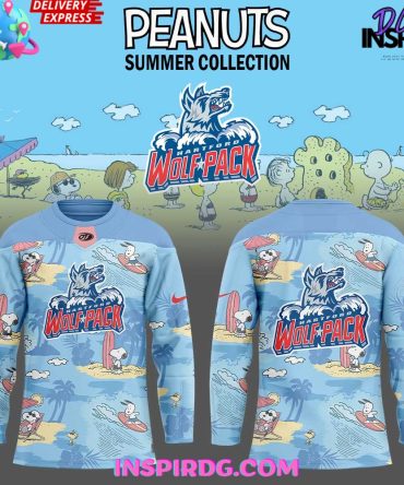 Hartford Wolf Pack Peanuts Summer Collection Hockey Jersey