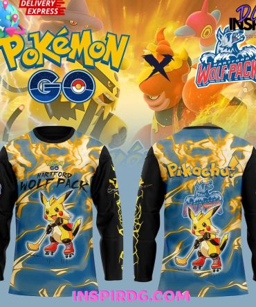 Hartford Wolf Pack Pokémon Go Special Hockey Jersey