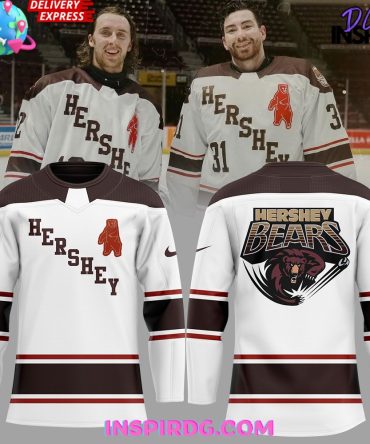 Hershey Bears Throwback Limited Edition Hockey Jersey