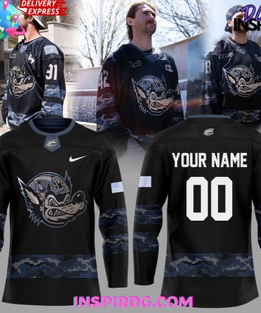 Huntsville Havoc Military Night 2025 Hockey Jersey