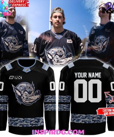 Huntsville Havoc Military Night Limited Hockey Jersey