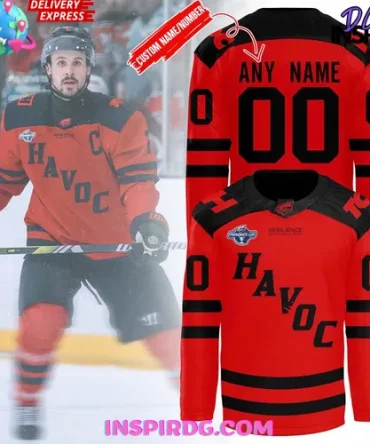 Huntsville Havoc Presidents Cup 2025 Hockey Jersey