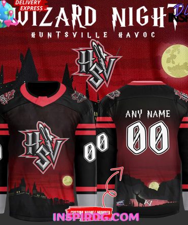 Huntsville Havoc Wizard Night 2025 Jersey