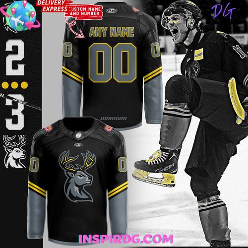Iowa Heartlanders 2025 Kelly Cup Playoffs Official Hockey Jersey