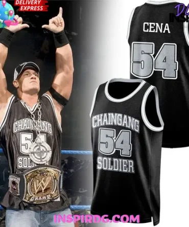 John Cena Chain Gang Soldier 2025 Jersey