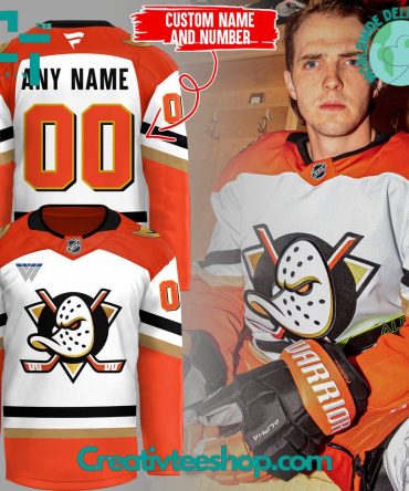 Anaheim Ducks Orange Country 2024 White Hockey Jersey