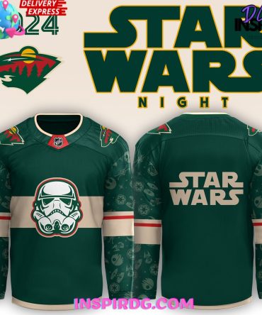 Minnesota Wild X Star Wars Night 2024 Hockey Jersey