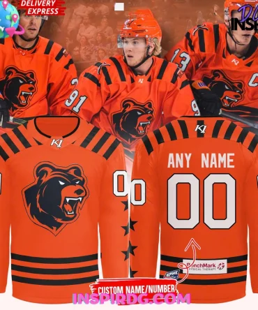 Knoxville Ice Bears 2025 Sphl Playoffs Hockey Jersey