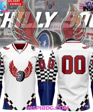 Knoxville Ice Bears Chilly 500 Racing Special Hockey Jersey