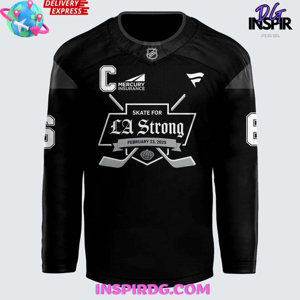 La Strong Los Angeles Kings Limited Black Jersey - Image 2
