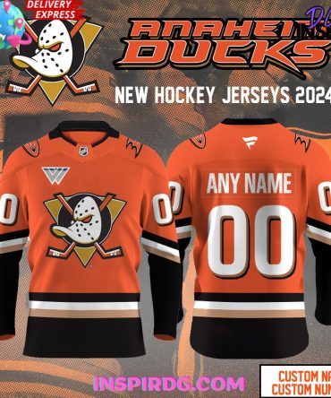 Limited Edition Anaheim Ducks New Hockey Jersey 2024
