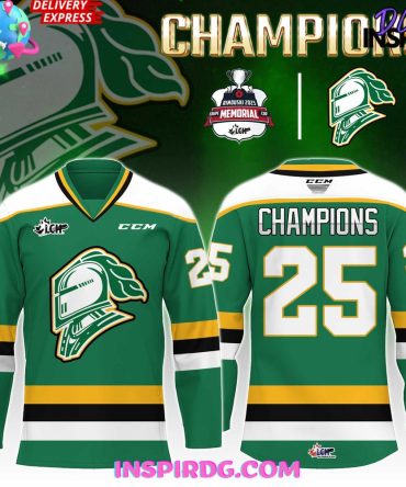 London Knights Memorial Cup 2025 Special Hockey Jersey