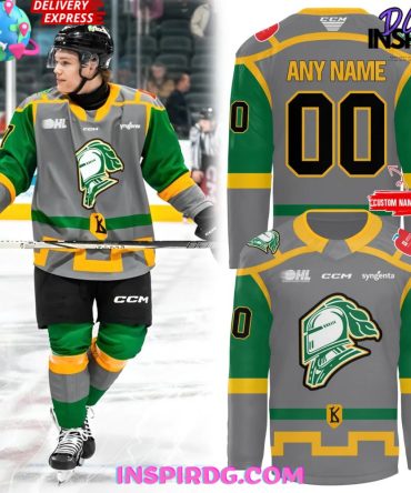 London Knights X Midwest Division Champions 2025 Jersey