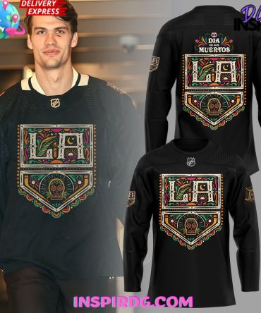 Los Angeles Kings Dia De Los Muertos Special Hockey Jersey