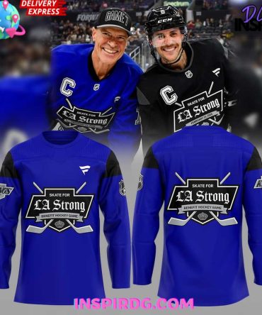 Los Angeles Kings La Strong 2025 Blue Jersey