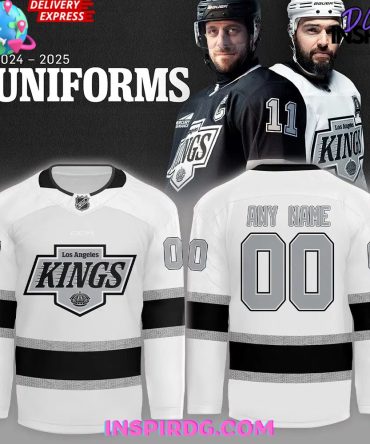 Los Angeles Kings New Uniform White Hockey Jersey