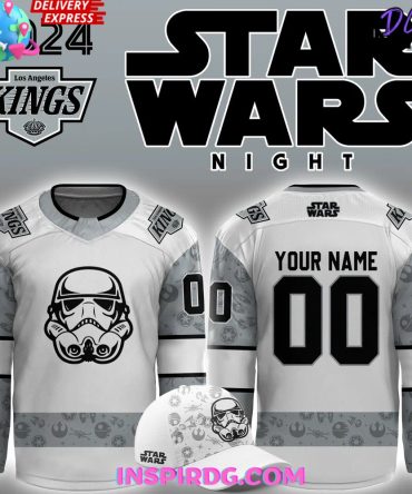 Los Angeles Kings X Star Wars Night Custom Hockey Jersey