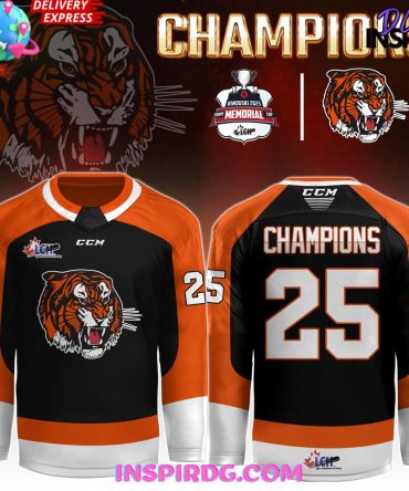 Medicine Hat Tigers Memorial Cup 2025 Special Hockey Jersey