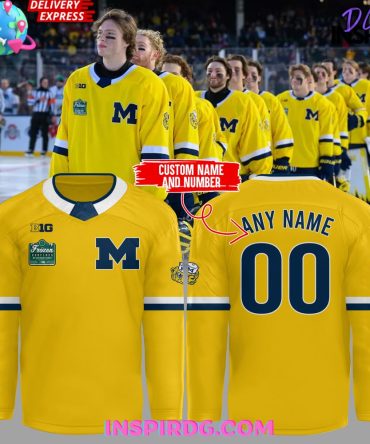 Michigan Wolverines Wrigley Field Frozen Confines 2024-25 Hockey Jersey