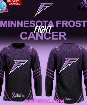 Minnesota Frost Fight Cancer 2025 Jersey