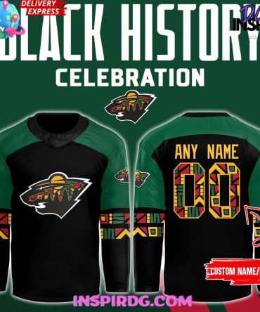 Minnesota Wild Black History Celebration Special Hockey Jersey