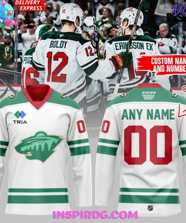 Minnesota Wild Ccm Uniform 2025 Hockey Jersey
