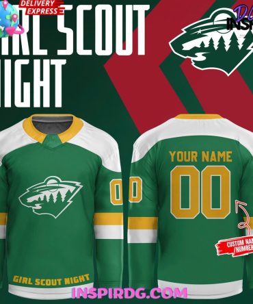 Minnesota Wild Girl Scout Night Special Edition Hockey Jersey