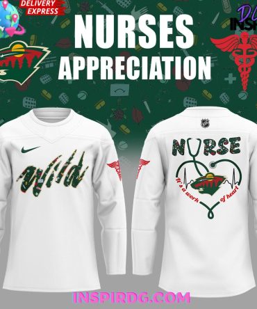 Minnesota Wild Nurses Appreciation 2025 Jersey