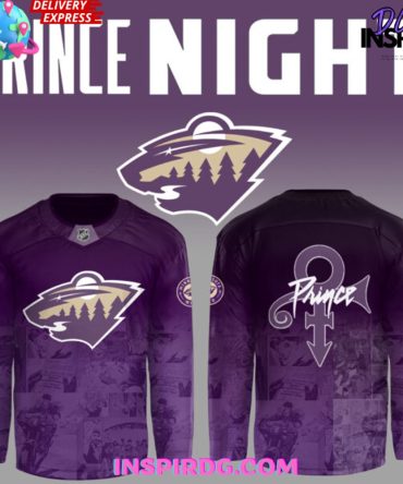 Minnesota Wild Prince Night 2025 Hockey Jersey