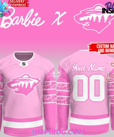 Minnesota Wild X Barbie Night 2025 Hockey Jersey