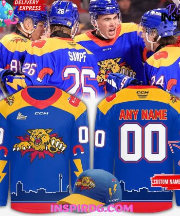 Moncton Wildcats Chl 2025 Hockey Jersey