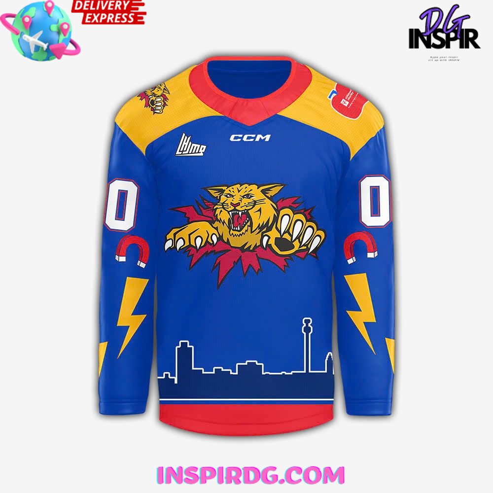 Moncton Wildcats Chl 2025 Hockey Jersey - Image 2