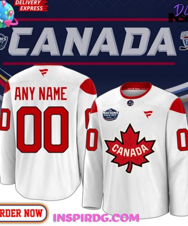 Nhl 4 Nations Canada Premium Second Hockey Jersey