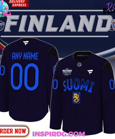 Nhl 4 Nations Finland Premium Second Hockey Jersey