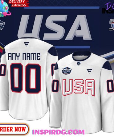 Nhl 4 Nations Usa Premium Second Hockey Jersey