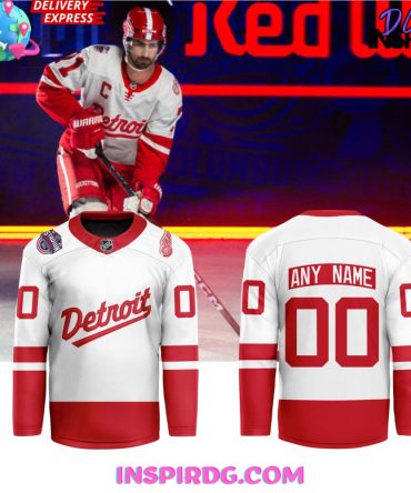 Nhl Detroit Red Wings 2025 Stadium Series Hockey Jersey