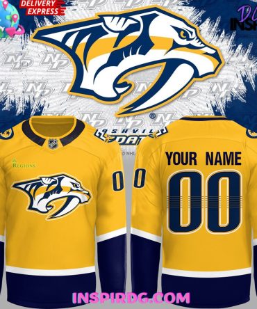 Nashville Predators Regions 2024 Hockey Jersey
