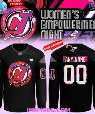 New Jersey Devils New Women’S Empowerment Night 2025 Jersey