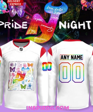 New Jersey Devils Pride Night 2025 Hockey Jersey