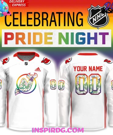 New Jersey Devils Pride Night 2025 Nhl Hockey Jersey