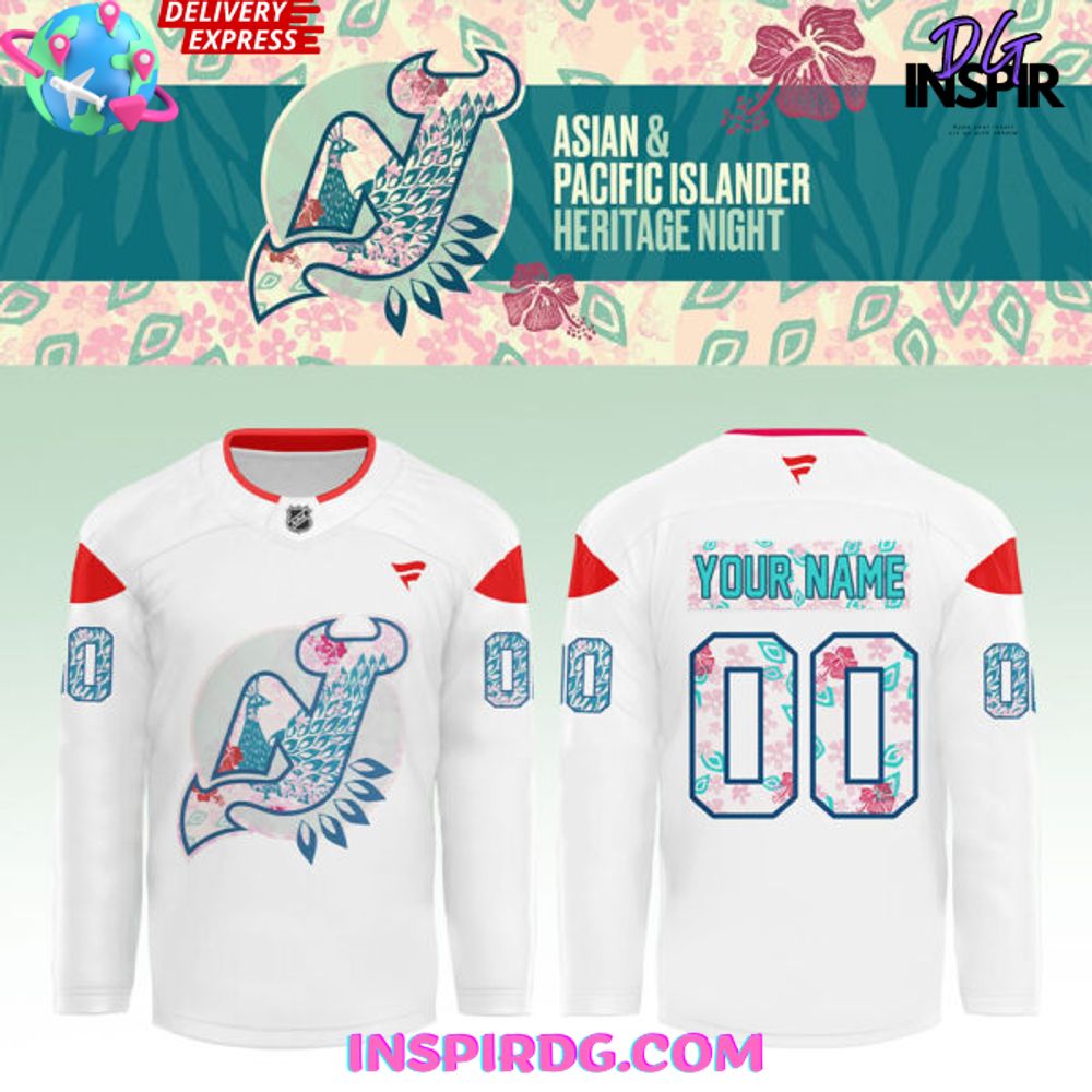 New Jersey Devils X Asian And Pacific Islander Heritage Night Hockey Jersey