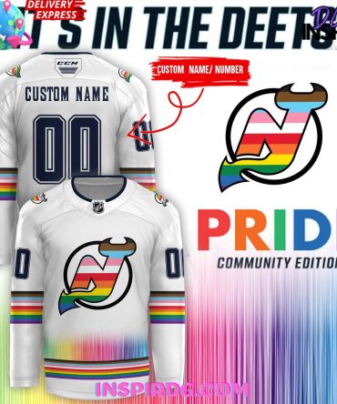New Jersey Devils X Pride Community Special Edition Hockey Jersey
