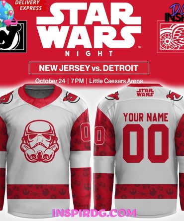 New Jersey Devils X Star Wars Night 2024 Hockey Jersey
