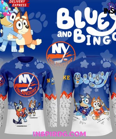New York Islanders Bluey And Bingo Special Jersey