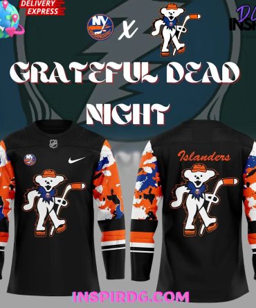 New York Islanders Grateful Dead Night Special Hockey Jersey