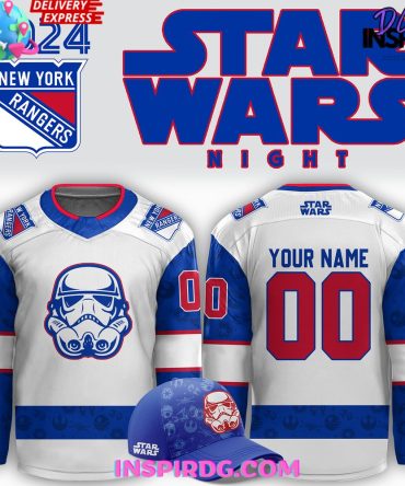 New York Rangers X Star Wars Night 2024 Hockey Jersey